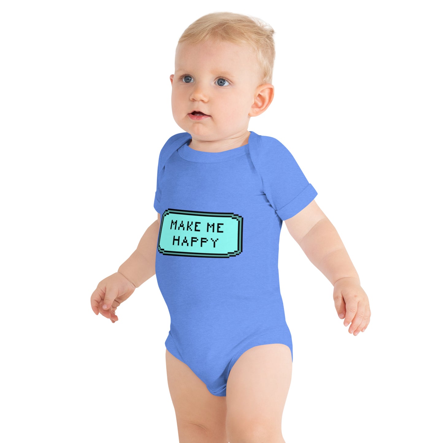 Make Me Happy Button Suit (Baby)