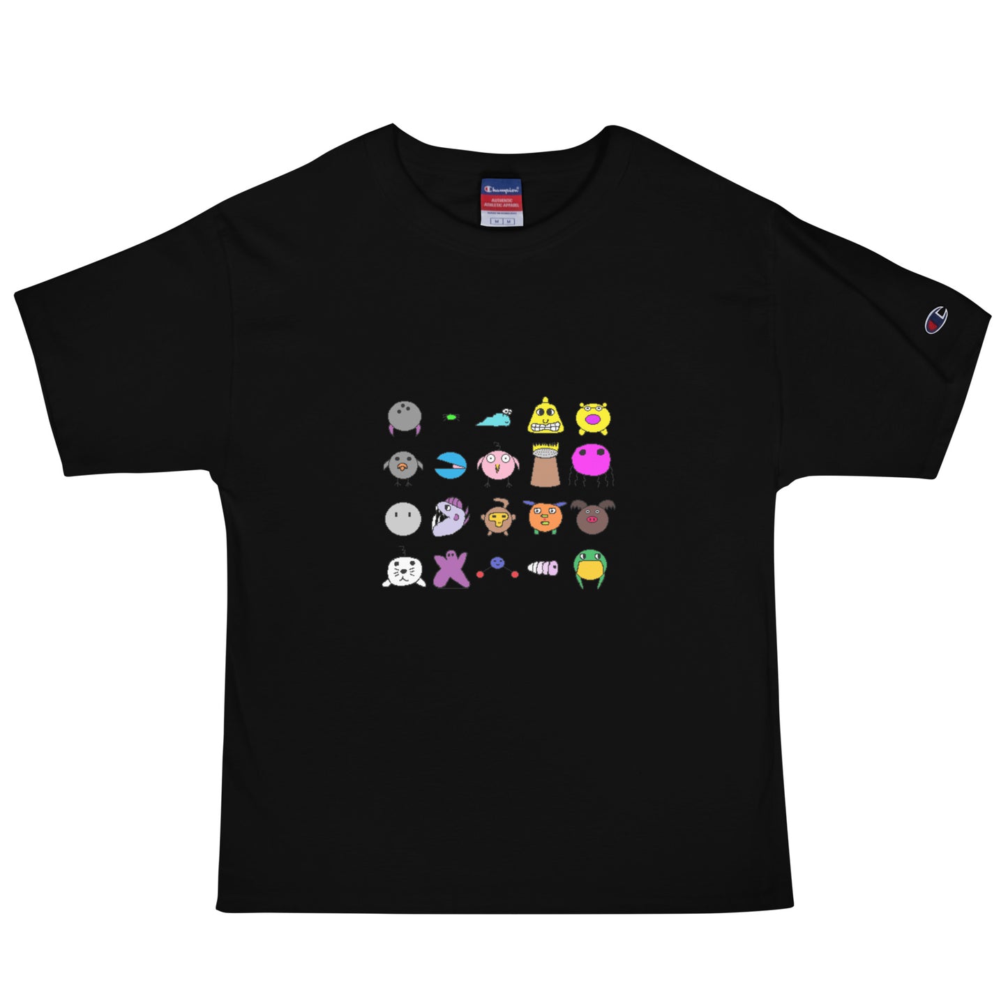 All Preset Characters from Kaverini: Nuuk Adventures T-Shirt