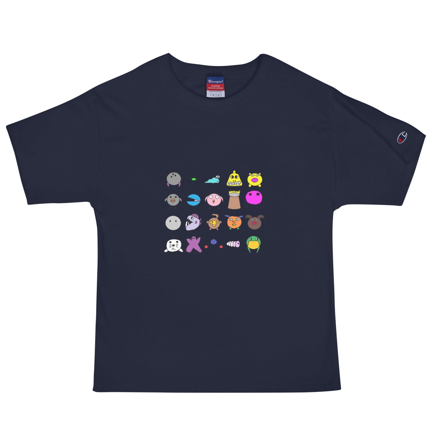 All Preset Characters from Kaverini: Nuuk Adventures T-Shirt
